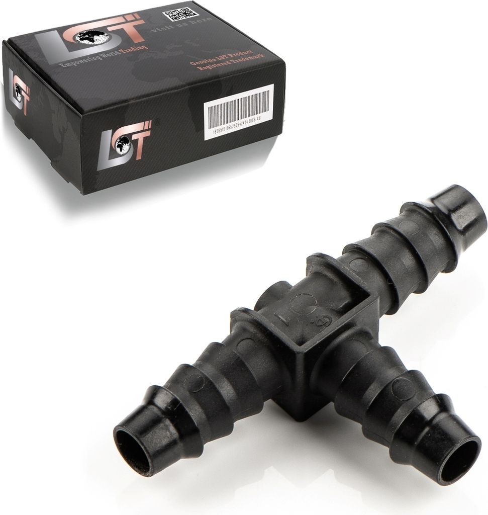 T-Verbinder T-Stück Schlauchverbinder Ø 8 mm Kraftstoffleitung Rohrverbinder