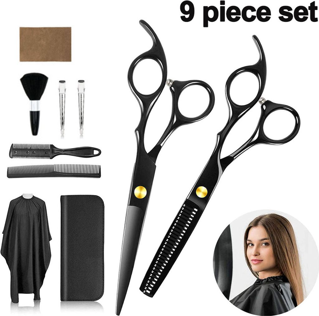 Friseurscheren, Scherensets, Effilierscheren aus Edelstahl, Friseurscheren, Effilier- und Texturierscheren. Professionelle Friseursets.