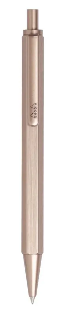 Rhodia scRipt Stylo à bille Bois de rose haute précision en aluminium