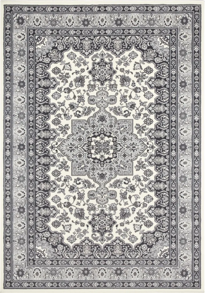 Grand Tapis de Salon Gris 200x290 cm Mirkan - Style Scandinave et Épuré