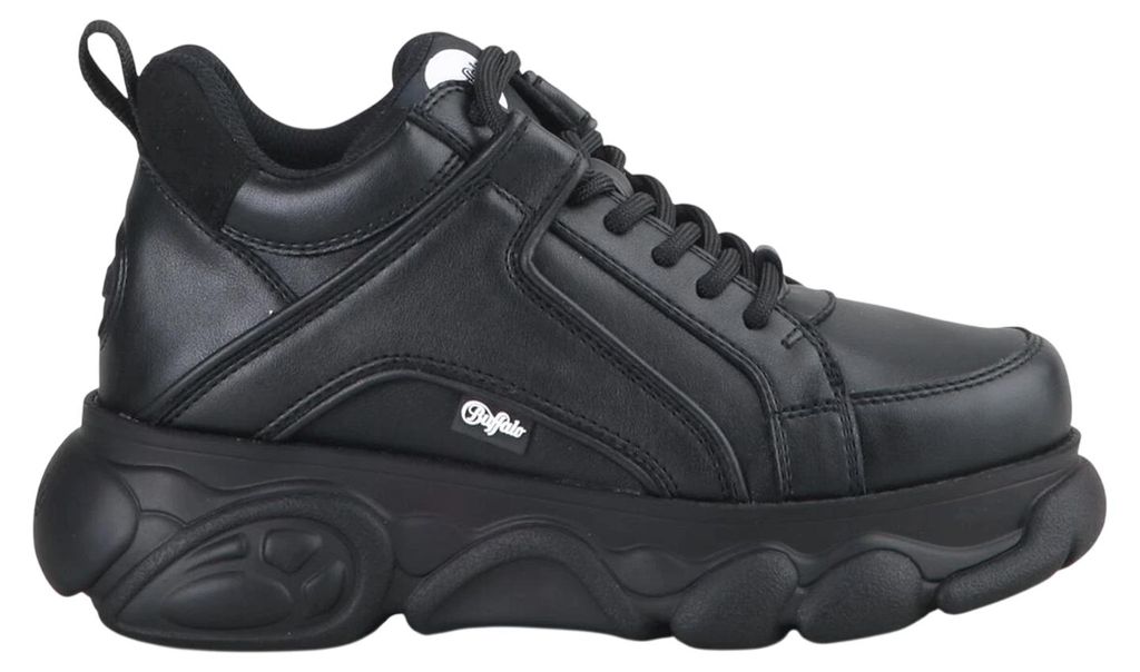 Buffalo - Sneaker für Damen, Plattform-Absatz GT17164 (38 EU) (Schwarz)