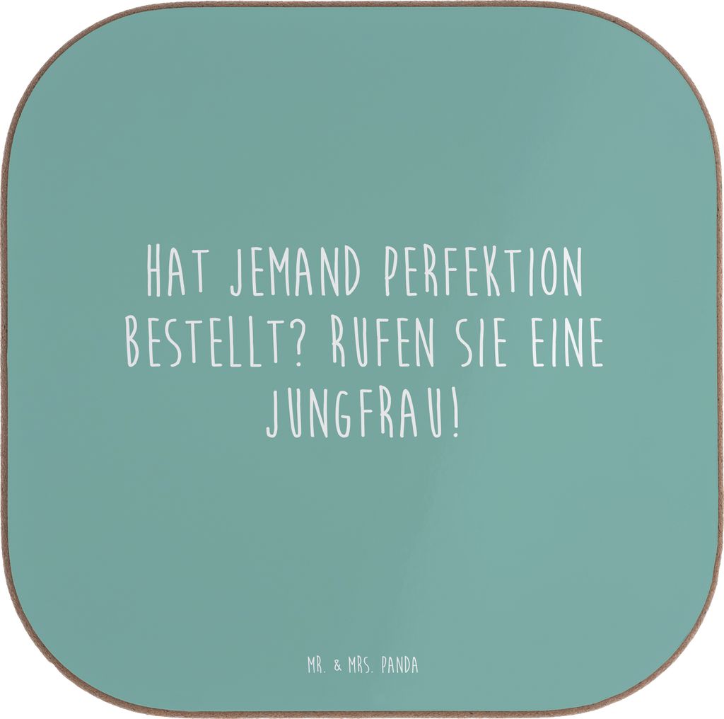 Mr. & Mrs. Panda Untersetzer für Gläser Jungfrau Perfektion Produktbild 