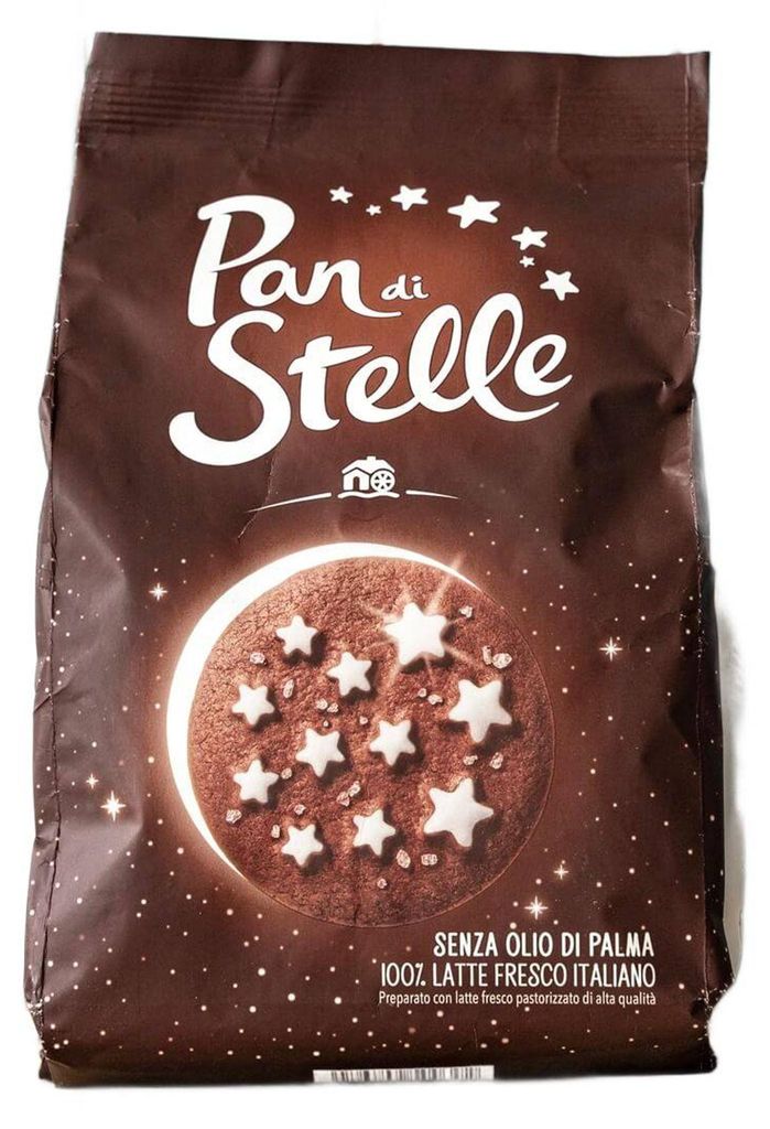 Biscuits chocolatés fourrés Pan di Stelle, 700 g Image du produit 