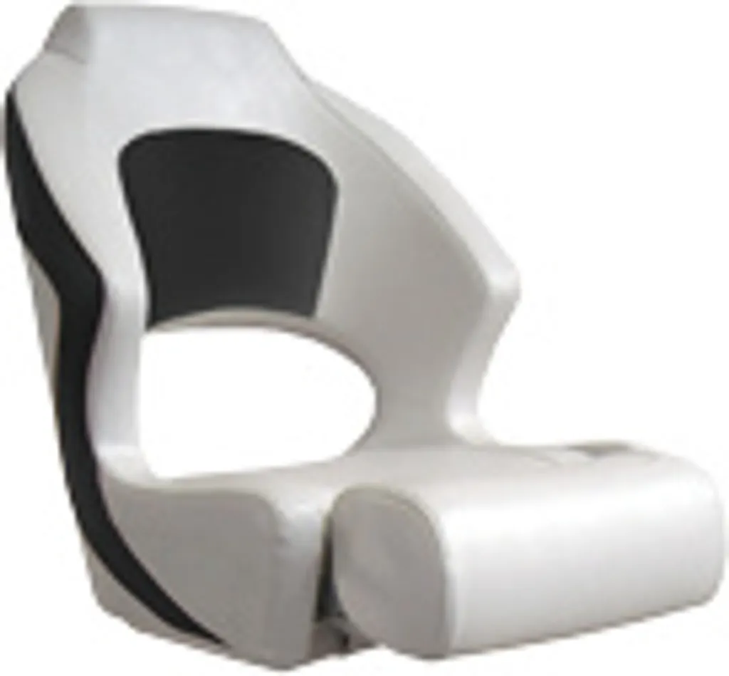 Siège de pilotage Flip-Up Allpa Sport Pro assis-debout blanc carbone