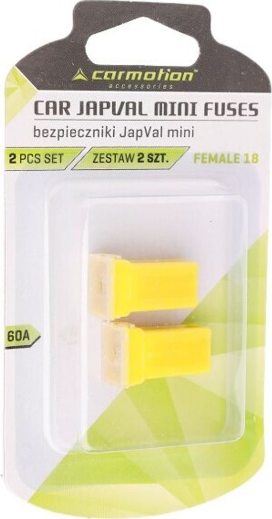 JAPVAL MINI FEMALE Sicherungen 18, 60A, 2 Stk