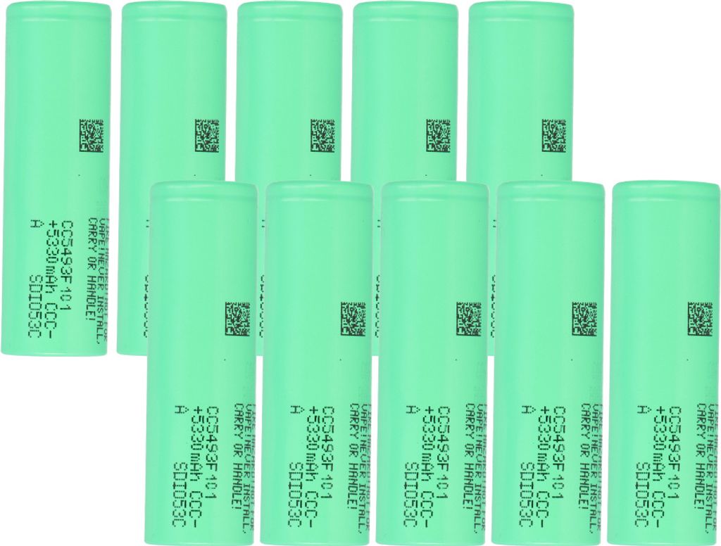 sada 10 baterií Samsung INR21700-58E 5330mAh Li-Ion - 3,6V Obrázek produktu 