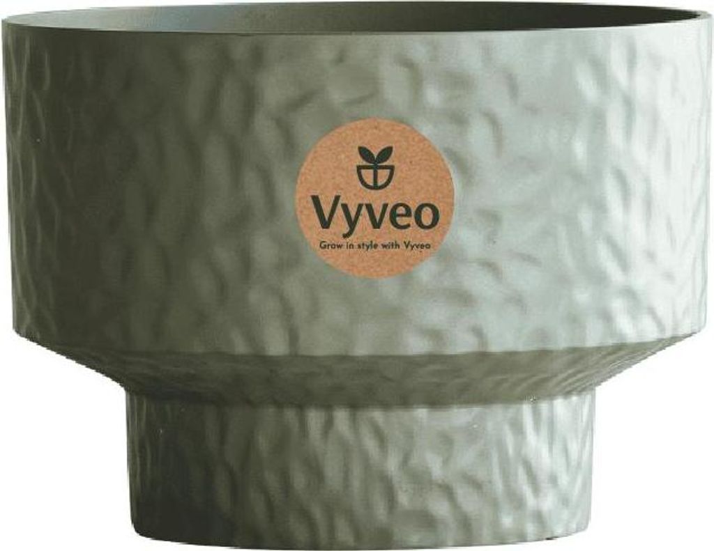 Vyveo - Blumentopf Luno - Braun - 32x24 Produktbild 