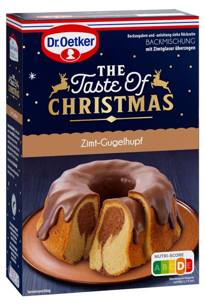 Dr. Oetker Zimt Gugelhupf Backmischung für Rührkuchen Produktbild 