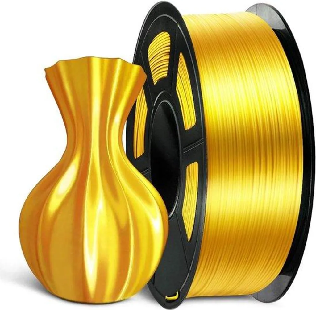 Filament PLA+ Silky 1.75mm 1kg : Finissez-en avec les Couches Visibles