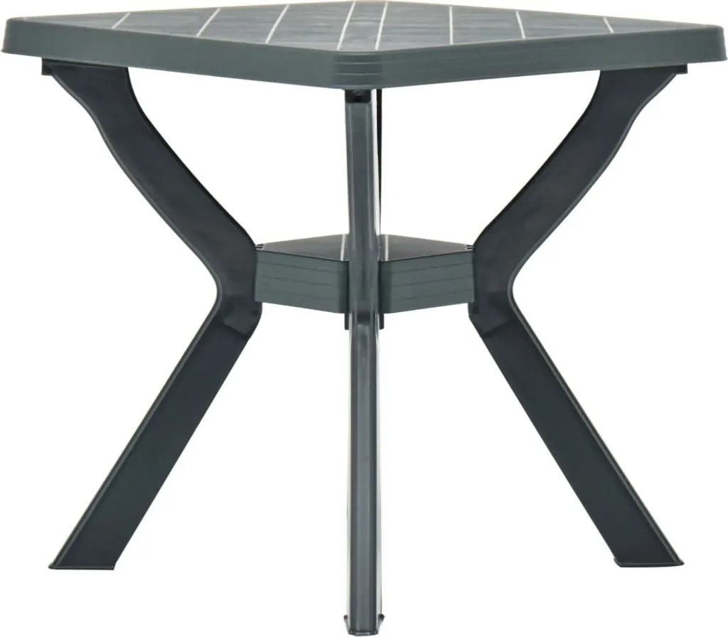 Tavolo da Bar Verde vidaXL 70cm - Arredo per Terrazza e Balcone - 6