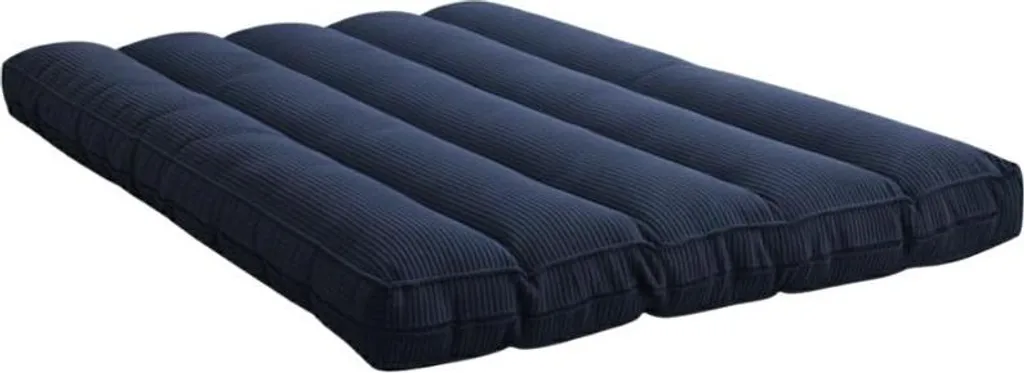 Futon Salvaspazio BANANAIR 140x190 | Velluto Blu Scuro Sfoderabile