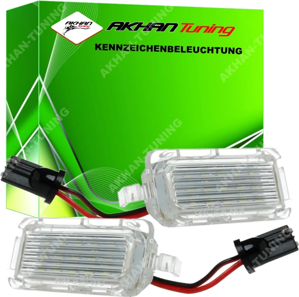 Kit Illuminazione Targa LED KB17 Ford Mondeo S-Max Ranger 6000K