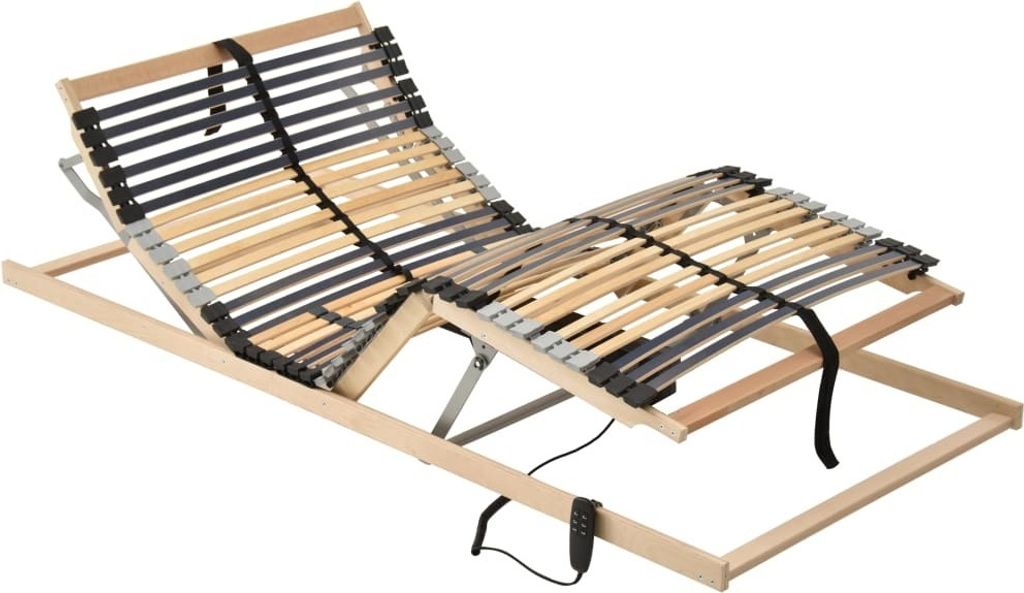 Lattenrost Elektrisch mit 42 Latten 7 Zonen 80x200 cm