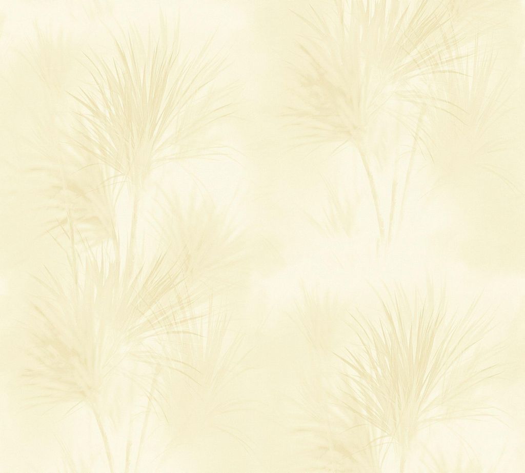 A.S. Création Dschungeltapete Exotic Life florale Tapete Vliestapete gelb 10,05 m x 0,53 m