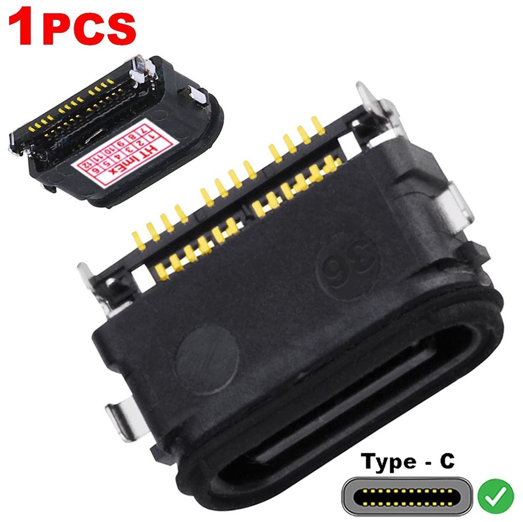 USB-C DC Jack Power Socket Charging Port Connector for BlackView BV6800, BV9900