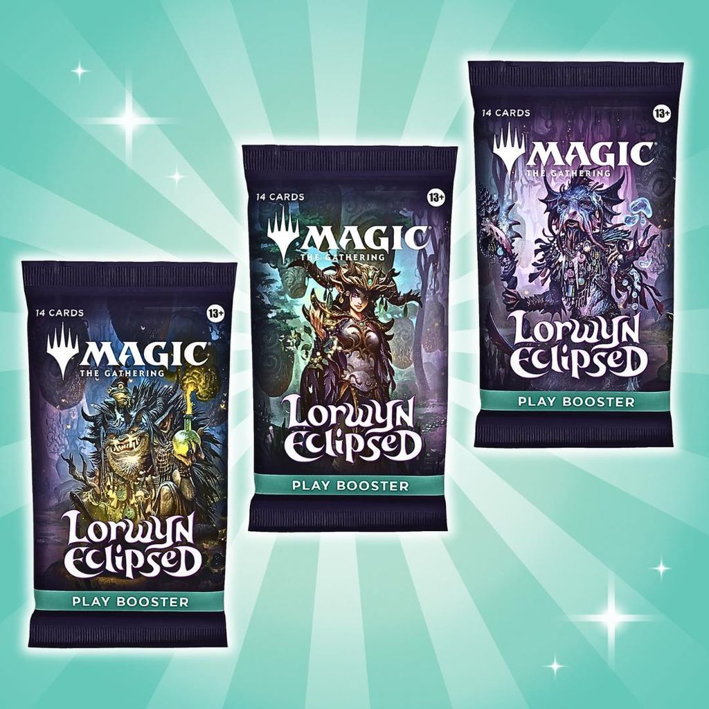 3x Magic: The Gathering – Lorwyn Eclipsed Play Booster | English Version | 3 Packs