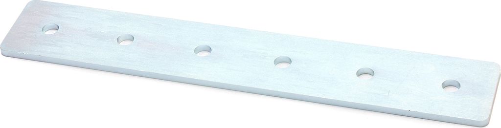 Verbinderplatte I-Typ Nut 6, 30x180mm, Stahl 3mm galvanisch verzinkt