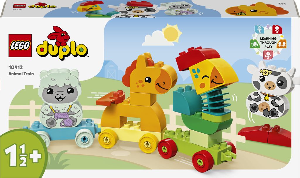 LEGO DUPLO Mon premier train d'animaux - 10412 Image du produit 