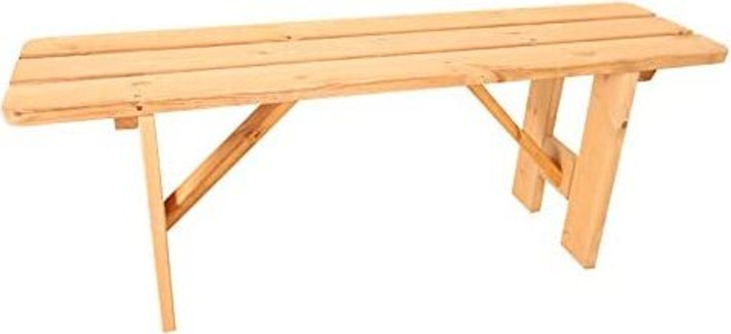 LENMAR Gartenbank Sitzbank Holzbank Massivholz Produktbild 8