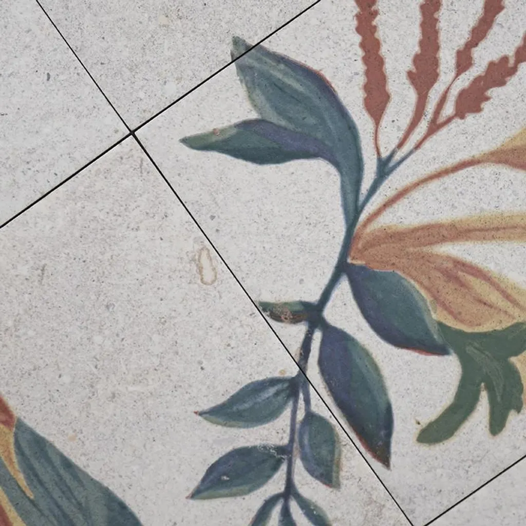 Carrelage aspect pierre Bali-Wandbild Samui 20x20 cm - Lot de 1,44 m²