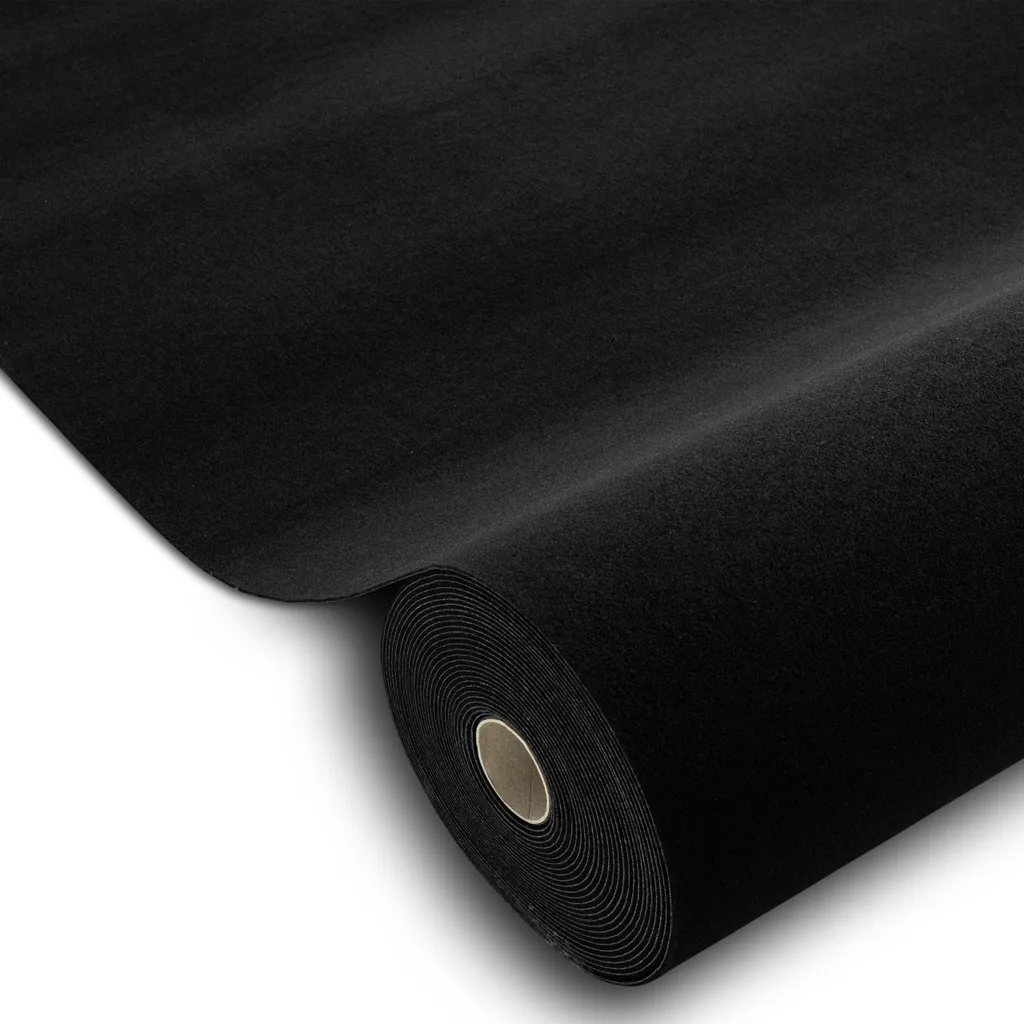 Moquette auto TRIUMPH 990 noire ultra résistante grand format 1,5x2m