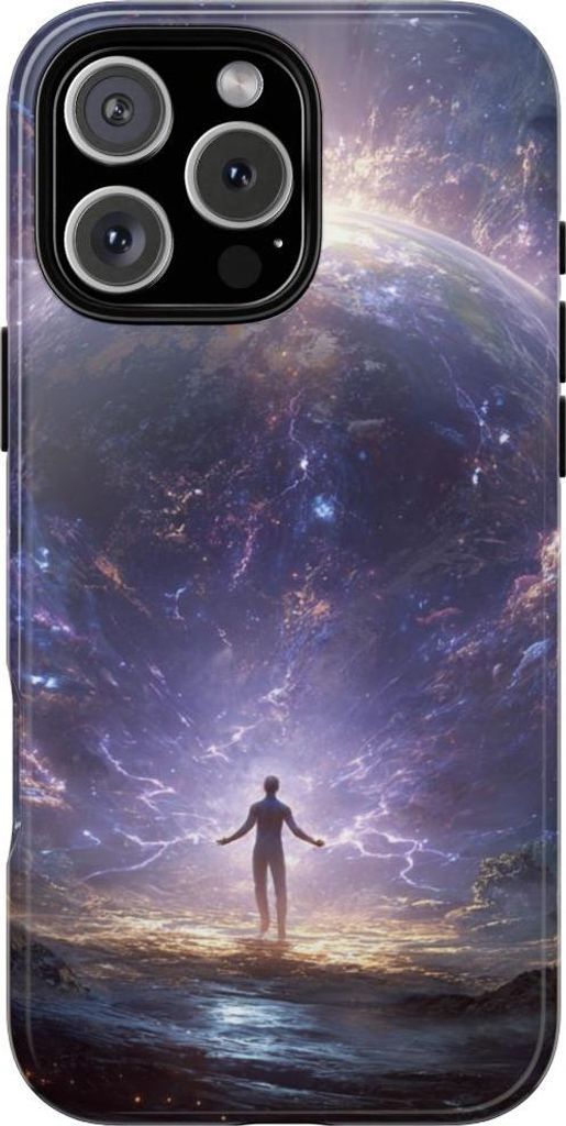 Im Bann der leuchtenden Erde – Hülle Kompatibel mit iPhone 16 Pro Max