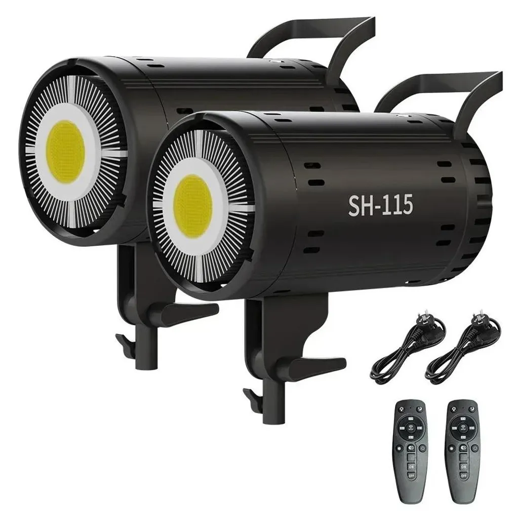 Éclairage vidéo COB 115W : fini les images sombres en photo et vidéo