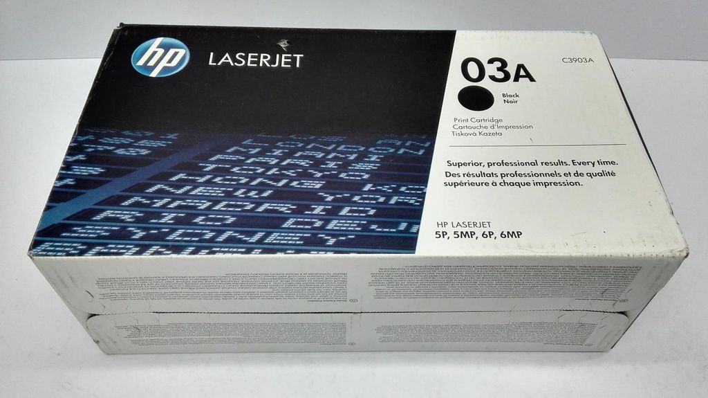 HP 03A Schwarz Original LaserJet Tonerkartusche Produktbild 