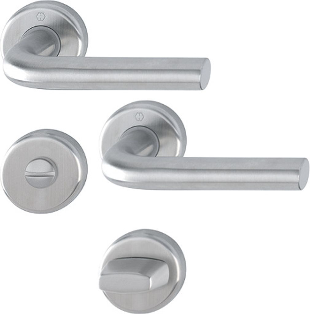 HOPPE Tôkyô Schmalschild-Wechsel-Garnitur (Oberfläche: F9016 verkehrsweiß beschichtet) Oberfläche: F9016 verkehrsweiß beschichtet