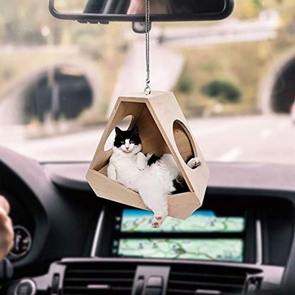 Auto Zubehör Katze Anhänger Auto Rückspiegel