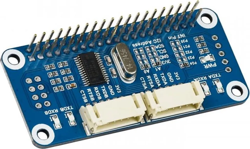 Extension GPIO Raspberry Pi avec ports UART et connecteurs renforcés - 2