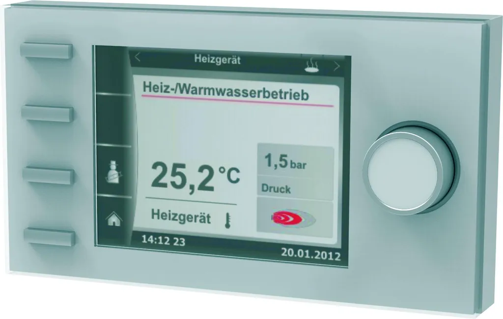 Module de commande Wolf BM-2 blanc avec sonde extérieure système WRS