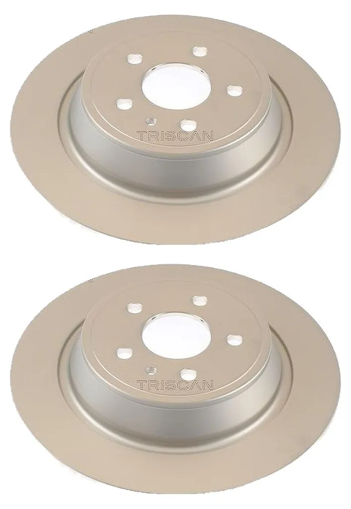 2x Disques de frein arrière TRISCAN pour FORD Kuga II et Mk3