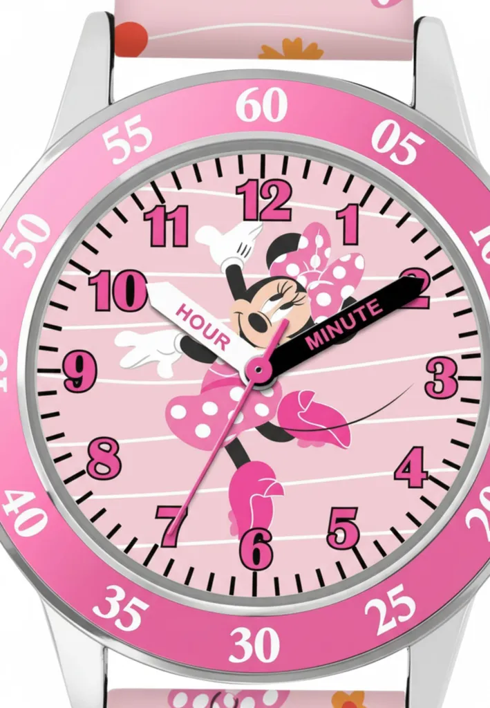 Montre Disney Minnie Time Rosa taille unique pour enfant rose - 5