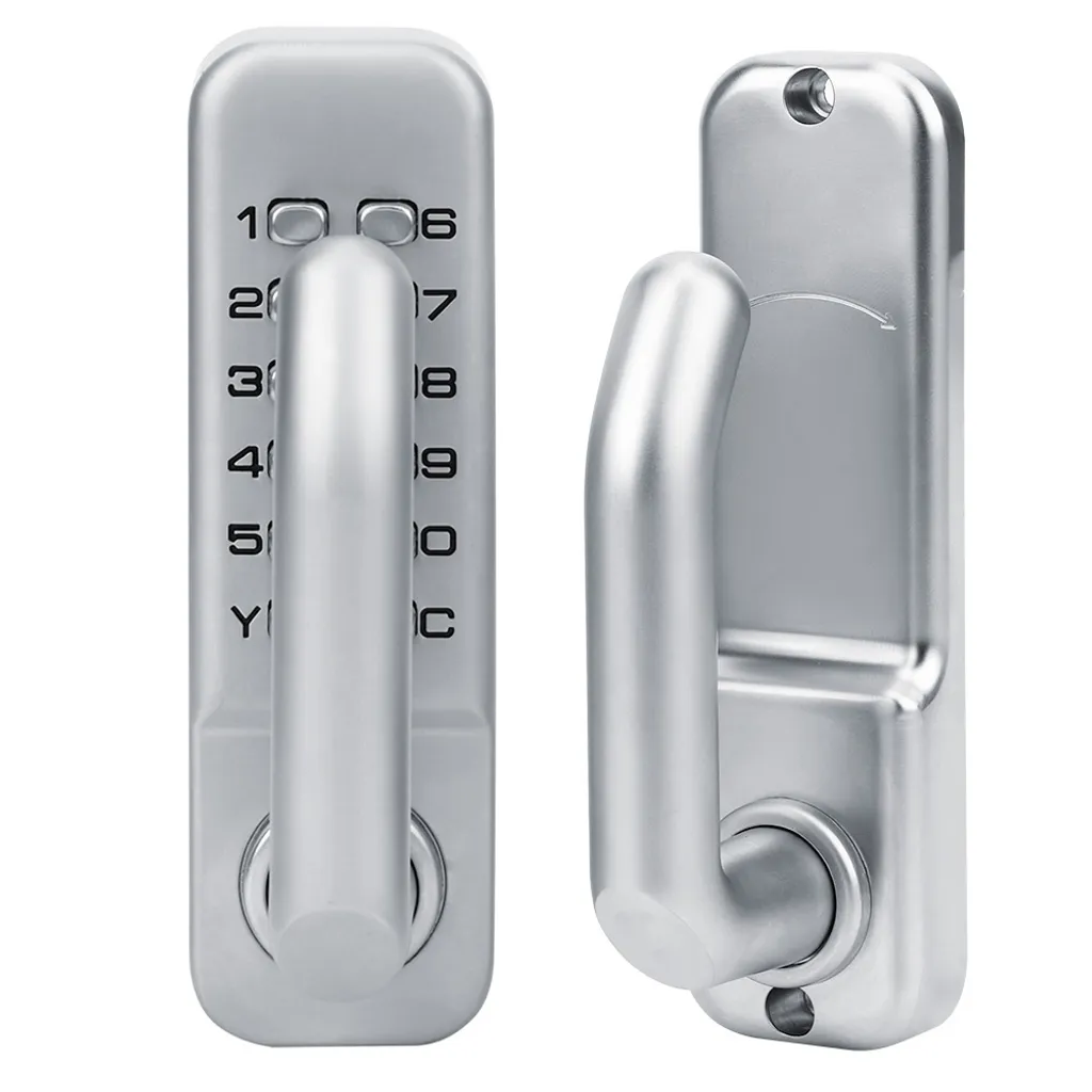 Serrure de porte à code pour accès sécurisé garage et abri de jardin