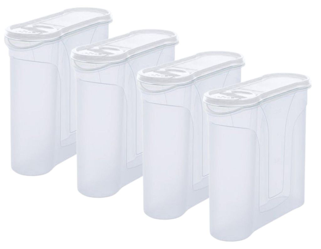 Novaliv Schüttdosen 4 STÜCK Vorratsdose zum Streuen 4 Liter Produktbild 