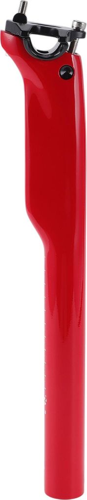 1 Stk. Fahrradsattelstš¹tzen 30,8x350mm Fahrradsattelstš¹tze Universal Einstellbare Sitzkissenwinkel Kohlefaser Rot