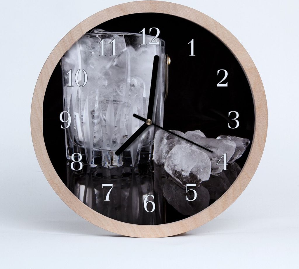 Holzuhr 20fi cm wanduhr - eis