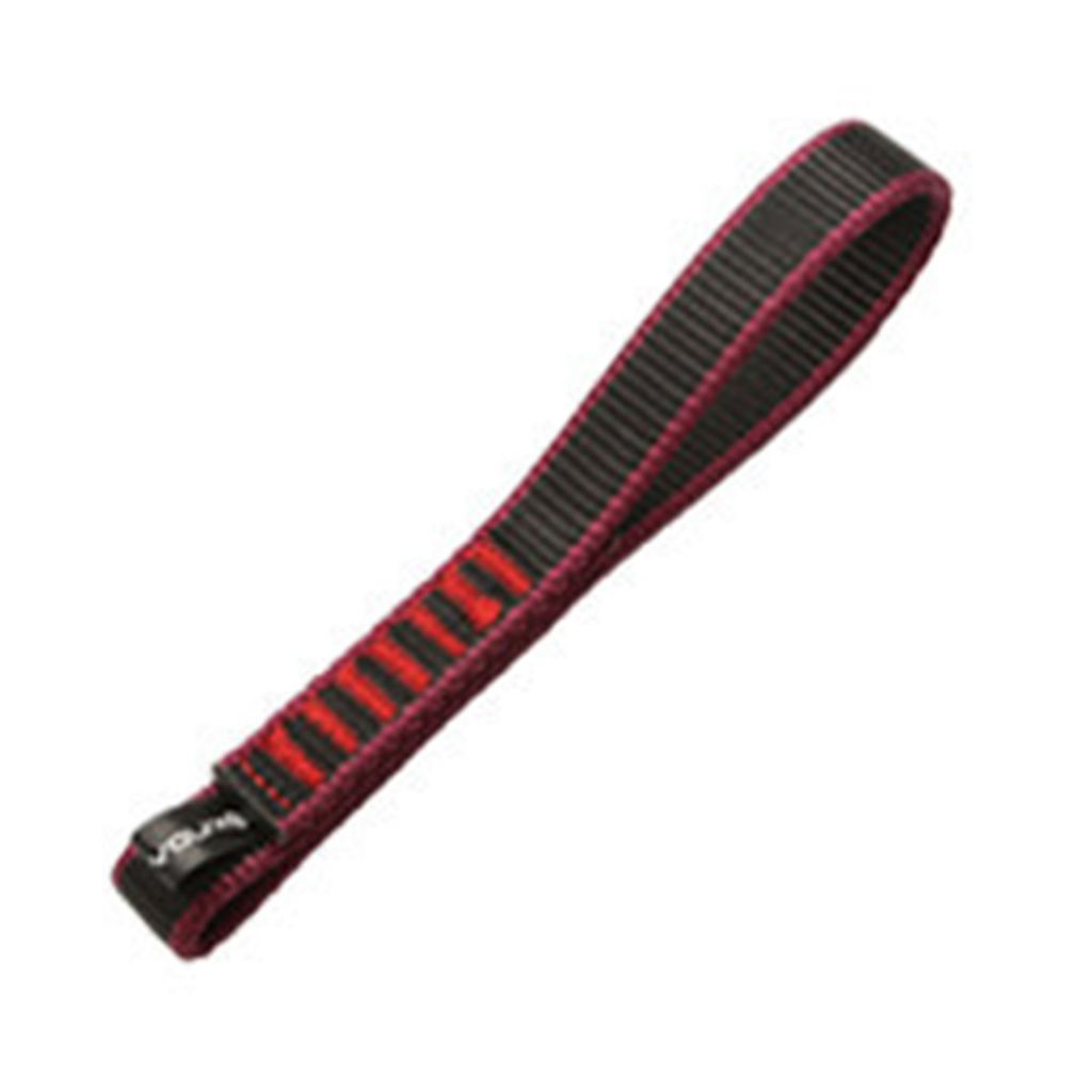 Hochfestes, bruchfestes Klettergurtband aus Nylon (22 kN) mit hoher Belastbarkeit und Bruchlast, geeignet für Bergsteiger und als Karabiner.