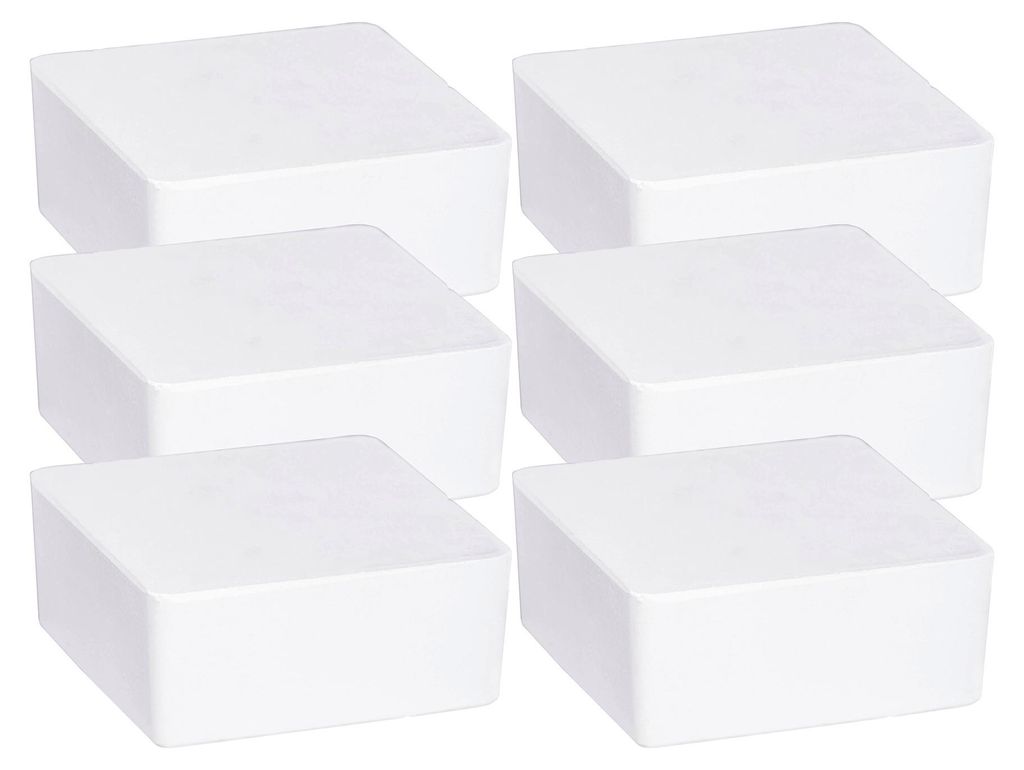 WENKO 6er Set Nachfüller Entfeuchter Cube 1kg Produktbild 
