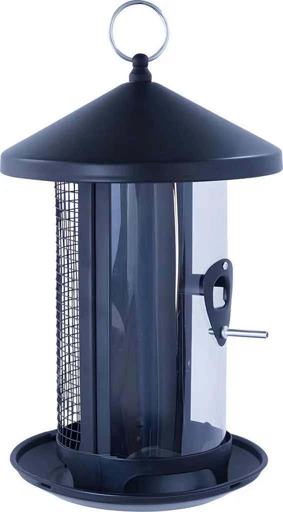 Distributore Nobby Nero 19x20x31 cm - Alimentatore a Gravità 1.5L