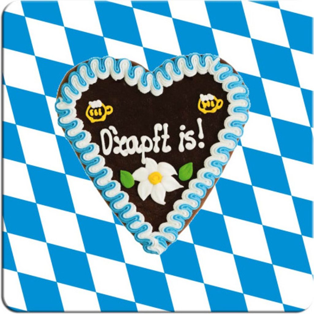 "O'zapft is" 6 Untersetzer