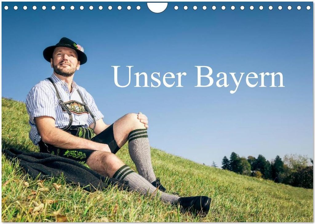 Unser Bayern (Wandkalender 2026 DIN A4 quer), CALVENDO Monatskalender