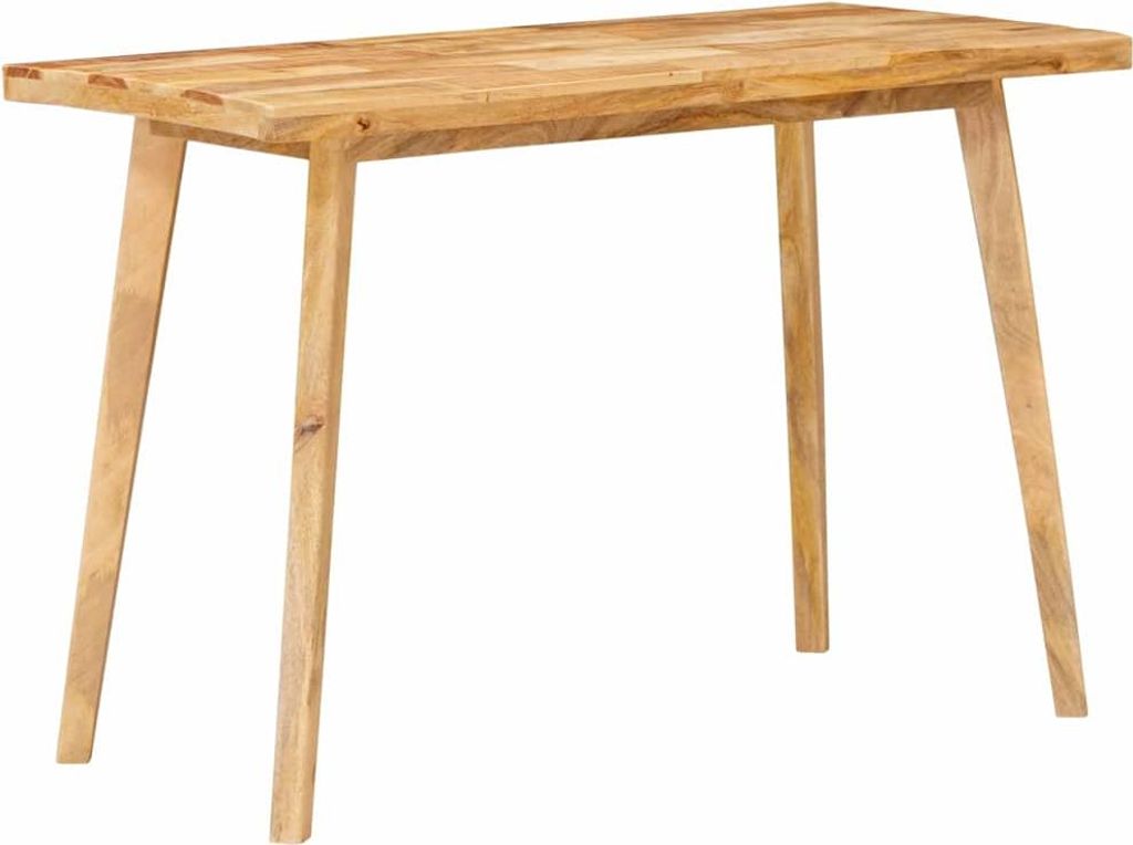 Esstisch Natur 100 x 55 x 75 cm Massivholz Mango