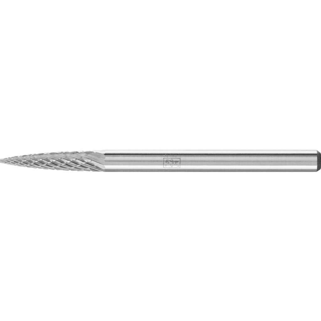 PFERD TOOLS Hartmetall Frässtift Spitzbogen SPG Ø 03x13 mm Schaft-Ø 3 mm Z4 universal mittel fein