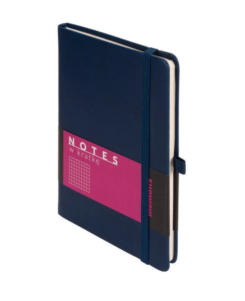 Quaderno di moda B6 in blu scuro
