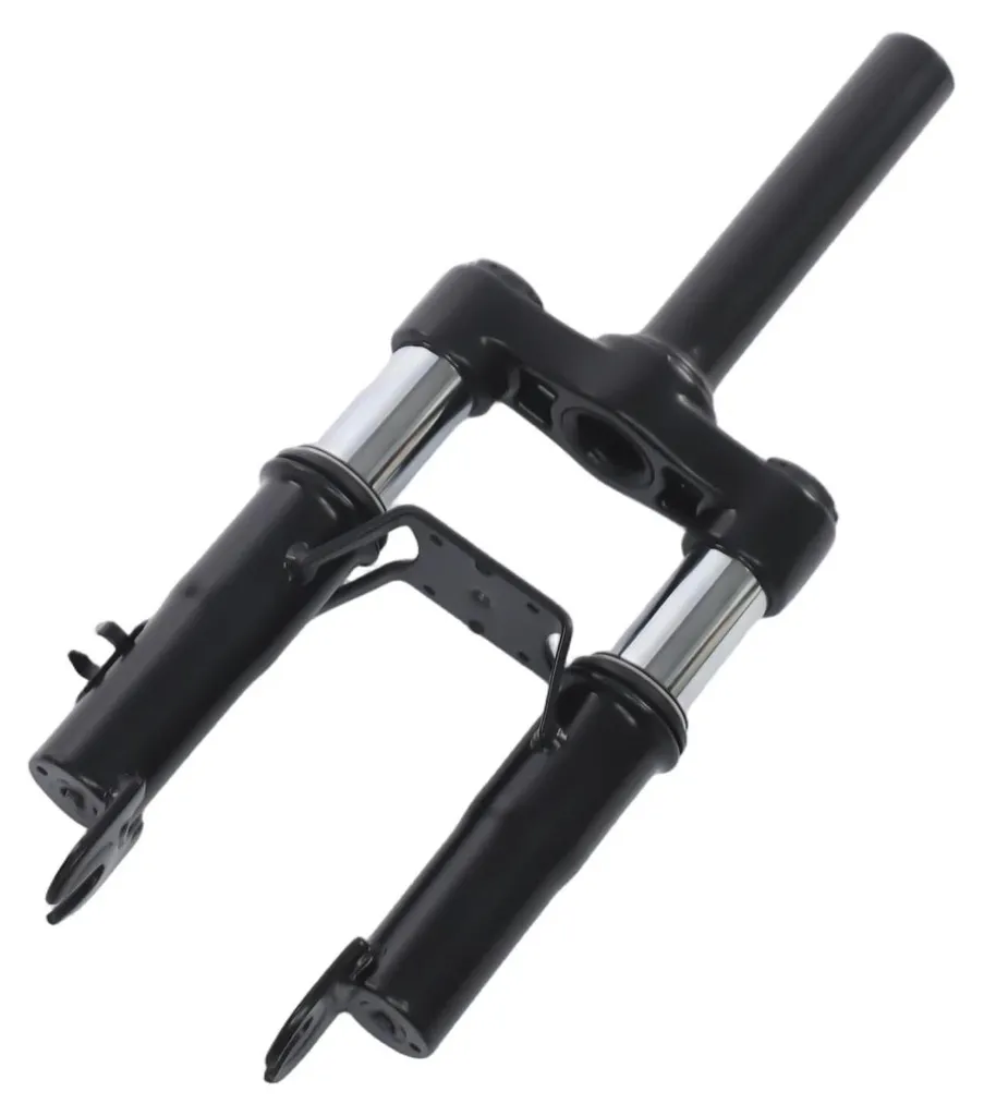 Finies les Secousses : Trottinette Noire avec Amortisseurs Souples