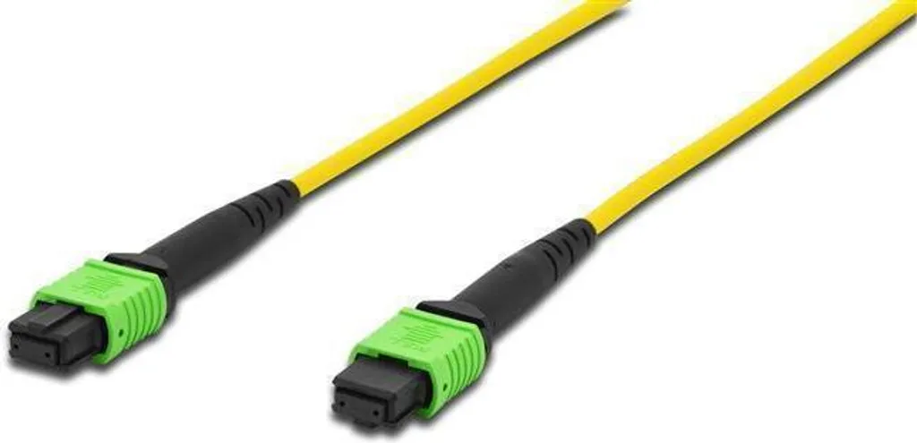 DIGITUS - Cavo patch - Da MPO/APC monomodale (W) a MPO/APC monomodale (W) - 10,0 m - Fibra ottica - Simplex - 9/125 micr