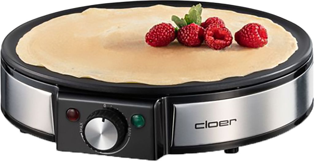 Cloer 6630 Crepes Maker stal nierdzewna/czarny Zdjęcie produktu 