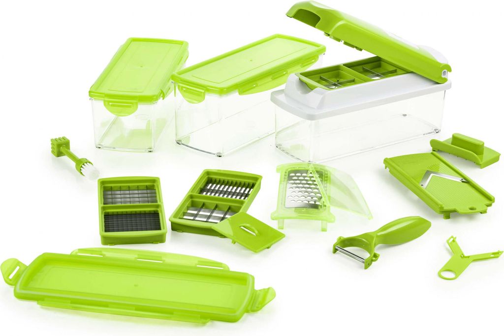 Nicer Dicer Plus | Set 18-tlg. : Kiwi Produktbild 
